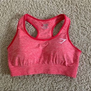 Gymshark Coral Vital Seamless Sports Bra